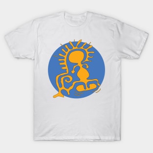 petroglyph yellow pet T-Shirt